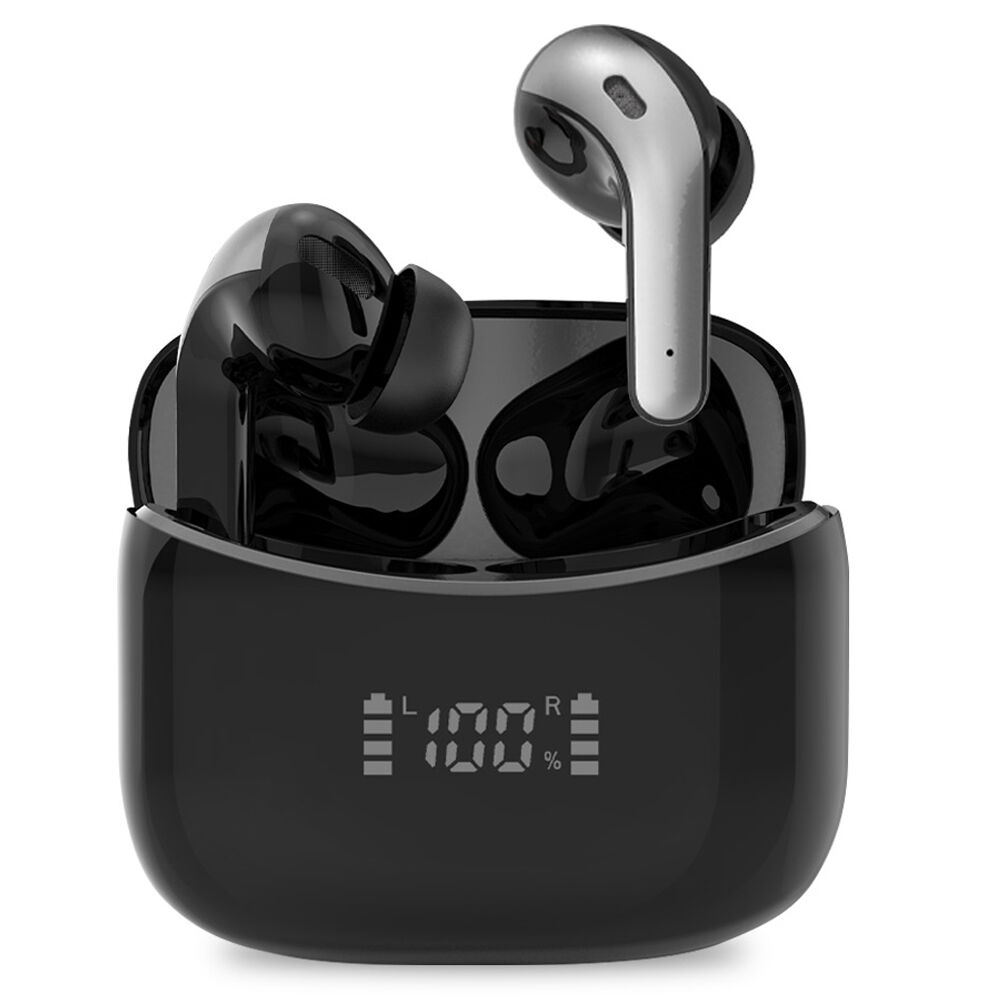 BACKYARD FAMILY「ワイヤレスイヤホン 通販 ノイズキャンセリング ワイヤレス イヤホン イヤホンマイク ヘッドセット」|その他|ブラック1