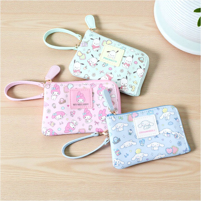 BACKYARD FAMILY「ポーチ 小物入れ キャラクター 通販 リール付き 小銭入れ ミニポーチ コインケース キーケース」|コインケース|
