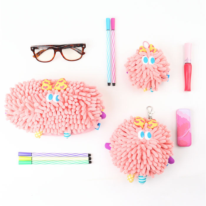 BACKYARD FAMILY「モジャ グッズ 通販 ペンポーチ ペンケース 小物入れ 化粧ポーチ メイクポーチ Moja!」|その他|