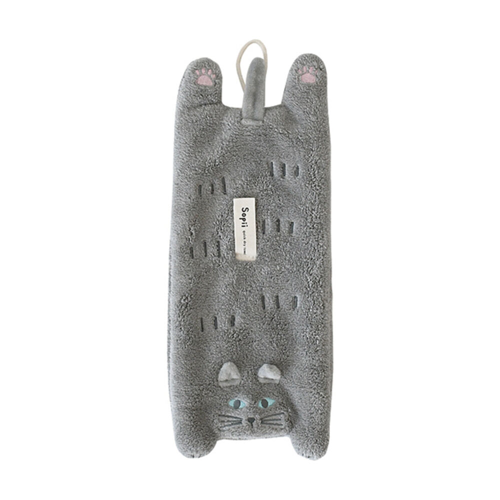 BACKYARD FAMILY「ミニタオル 速乾 通販 タオル 速乾タオル 吸水タオル ハンドタオル 手拭きタオル 手拭き」|タオル|グレー2