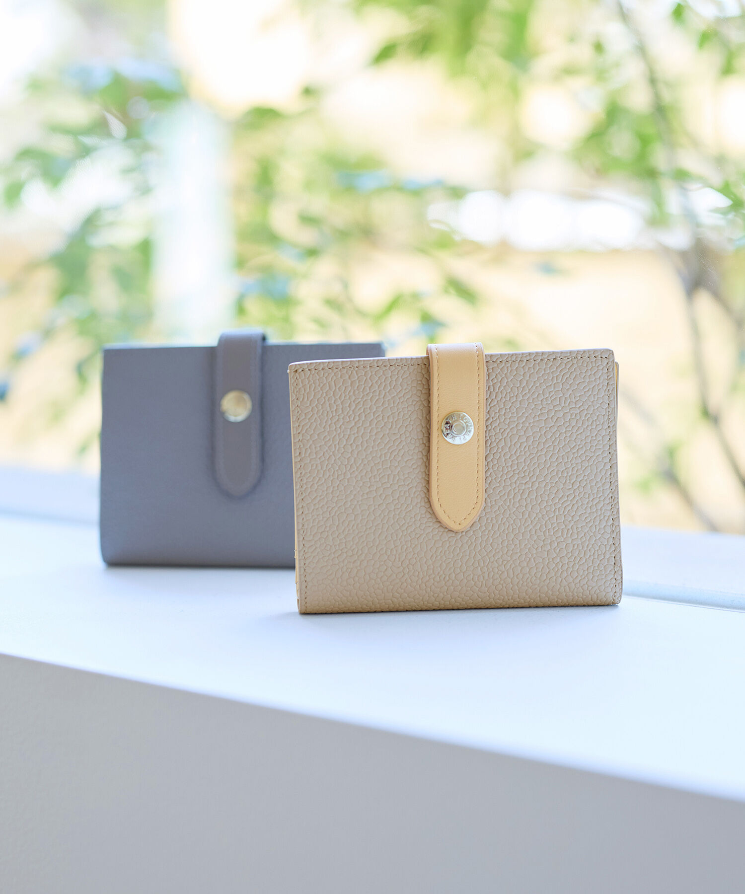 TOPKAPI BREATH「【Breath TOPKAPI】SCOTCH GRAIN スコッチグレイン フラグメントケース 」|財布|ライトベージュ