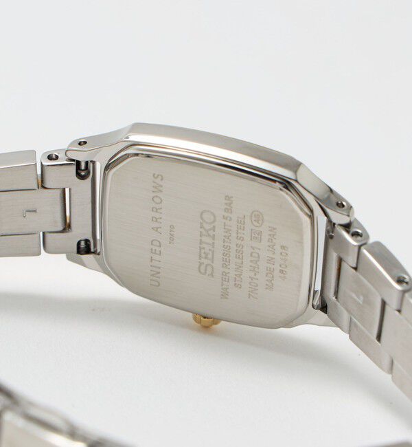 UNITED ARROWS「【別注】＜SEIKO＞スクエア 2トーン メタル 腕時計」|腕時計|