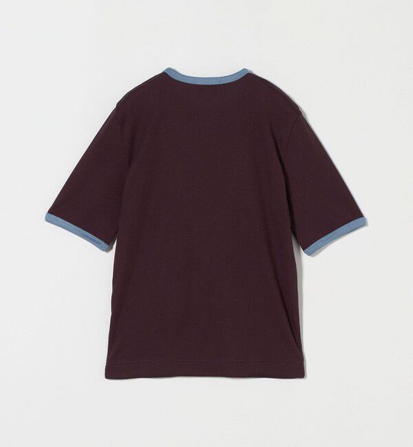 UNITED ARROWS「リブバイカラーパイピング ショートスリーブカットソー」|Tシャツ・カットソー|