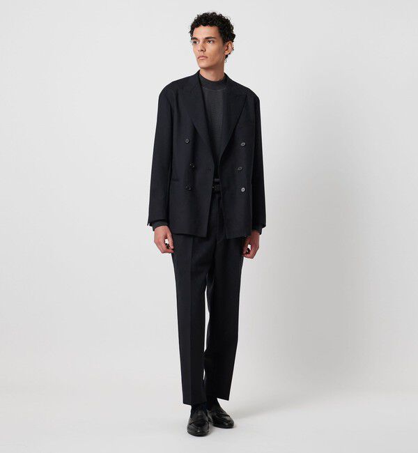 UNITED ARROWS「＜SOVEREIGN＞ホップサック 1プリーツ スラックス RELAX MODEL」|スーツ|