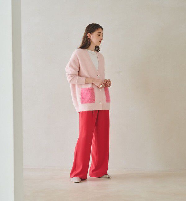 UNITED ARROWS「フォックスカシミヤ ミドル カーディガン」|カーディガン|