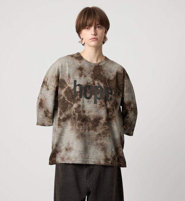 ASTRAET「＜FilMelange for ASTRAET＞ムラ プリント BIG Tシャツ」|Tシャツ・カットソー|