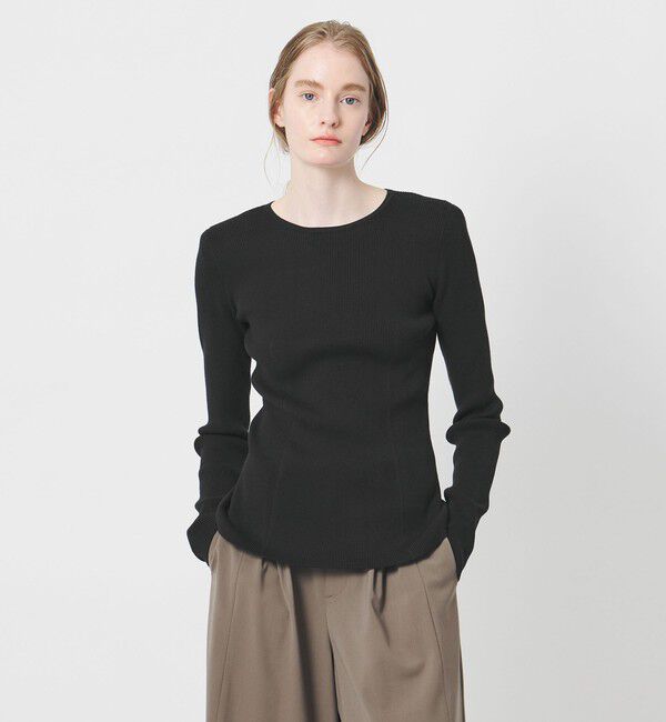 AEWEN MATOPH「＜AEWEN MATOPH＞コットンカシミヤミックス ショルダーパッドニット」|ニット・セーター|