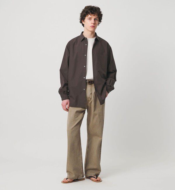 UNITED ARROWS「カリビアーナミルズ ポプリン レギュラーカラーシャツ」|シャツ・ブラウス|