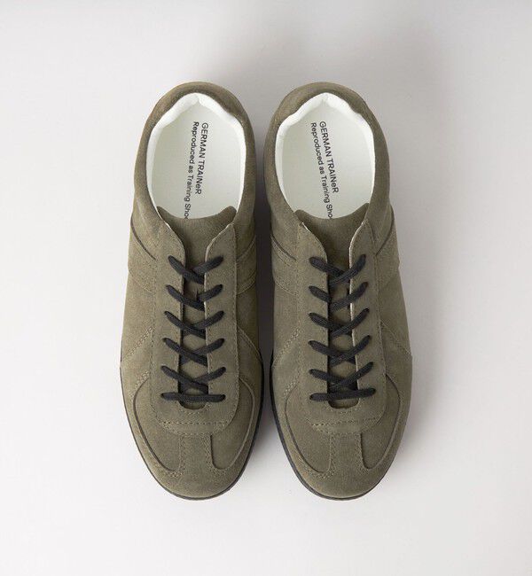 UNITED ARROWS green label relaxing「【別注】＜GERMAN TRAINeR＞GLR ジャーマントレーナー スエード スニーカー」|スニーカー|