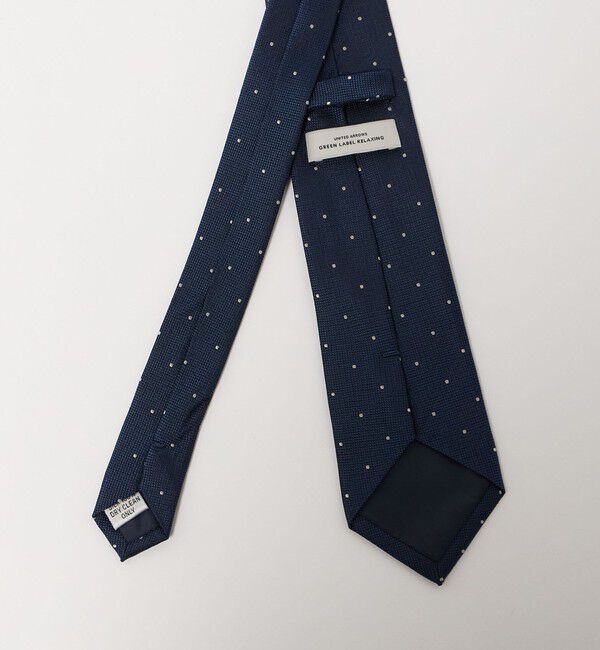 UNITED ARROWS green label relaxing「GLR シルク1 8.0cm ドット ネクタイ」|ネクタイ・蝶ネクタイ|