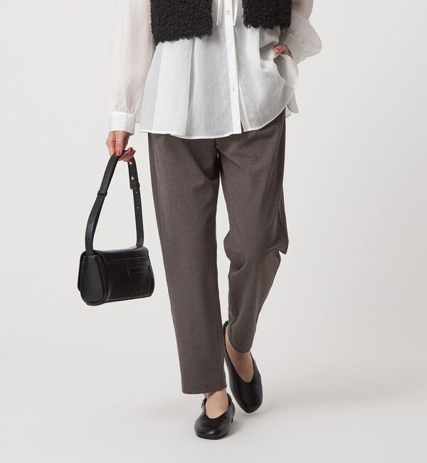 UNITED ARROWS green label relaxing「［size SHORT/TALLあり］オルマイ ウラキモウ テーパード パンツ」|その他|その他2