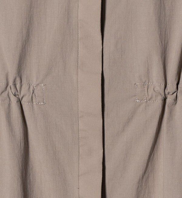 UNITED ARROWS green label relaxing「ウエスト ギャザー ハオリ ロングスリーブ シャツ」|シャツ・ブラウス|