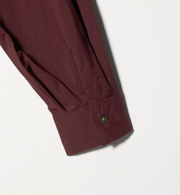 UNITED ARROWS green label relaxing「ウエスト ギャザー ハオリ ロングスリーブ シャツ」|シャツ・ブラウス|