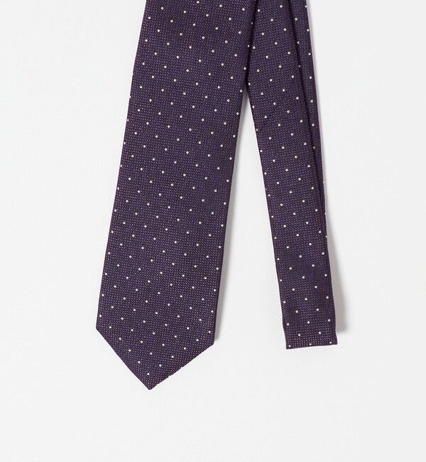 UNITED ARROWS green label relaxing「GLR ジャパン ヴィンテージ 8.0cm ドット ネクタイ」|ネクタイ・蝶ネクタイ|