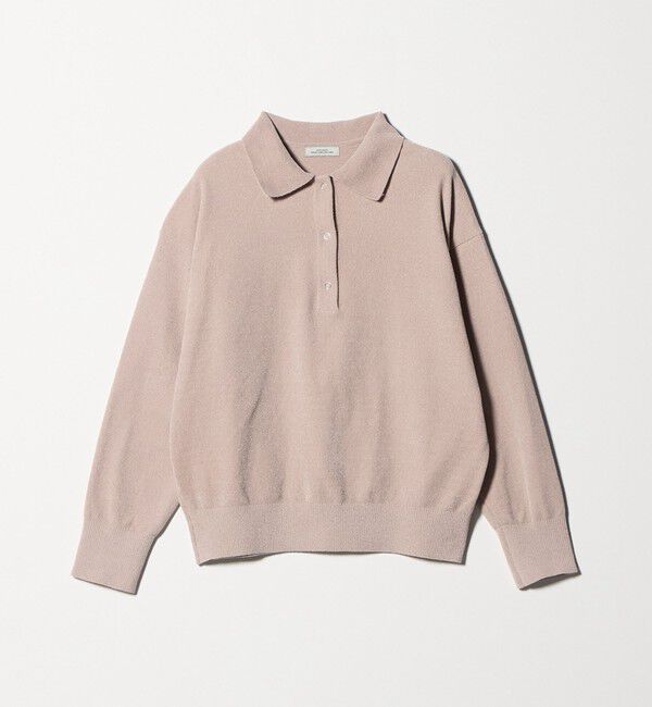 UNITED ARROWS green label relaxing「モールヤーン ポロニット プルオーバー ウォッシャブル」|ニット・セーター|