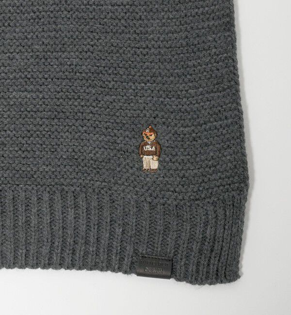 UNITED ARROWS green label relaxing「【別注】＜INFIELDER DESIGN＞BEAR ニット マフラー」|マフラー|