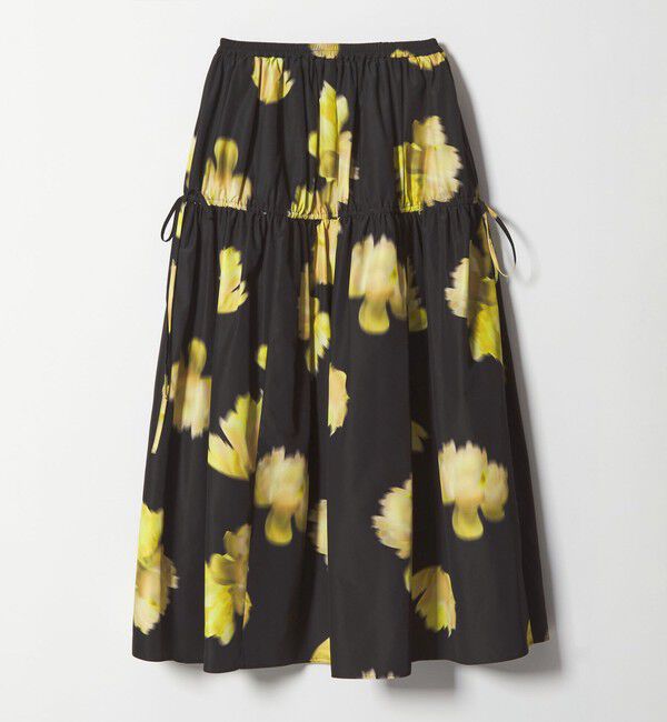 EMMEL REFINES「＜EMMEL REFINES＞EM ビッグフラワー ギャザー フレアスカート」|スカート|