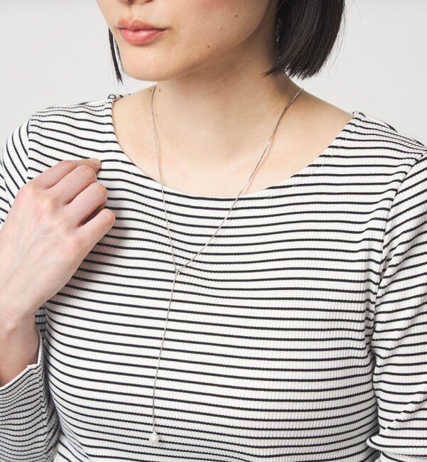 UNITED ARROWS green label relaxing「淡水パール スライドネックレス」|ネックレス|