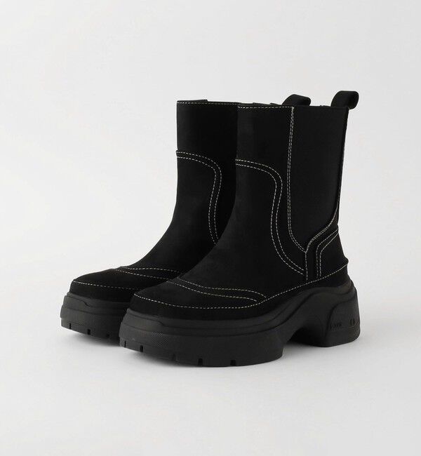 BEAUTY&YOUTH UNITED ARROWS「＜PAES＞ステッチ サイドゴア ショートブーツ 」|ショートブーツ|