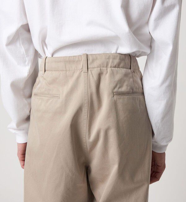 STEVEN ALAN「＜Steven Alan＞ ウエポン ニドム アーミー ノープリーツ トラウザーズ」|チノ|