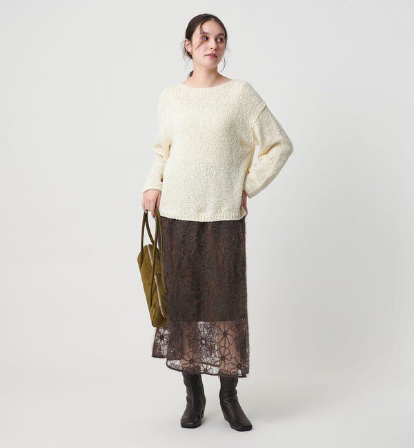 BEAUTY&YOUTH UNITED ARROWS「【WEB限定】エンブロイダリー チュールギャザースカート」|スカート|