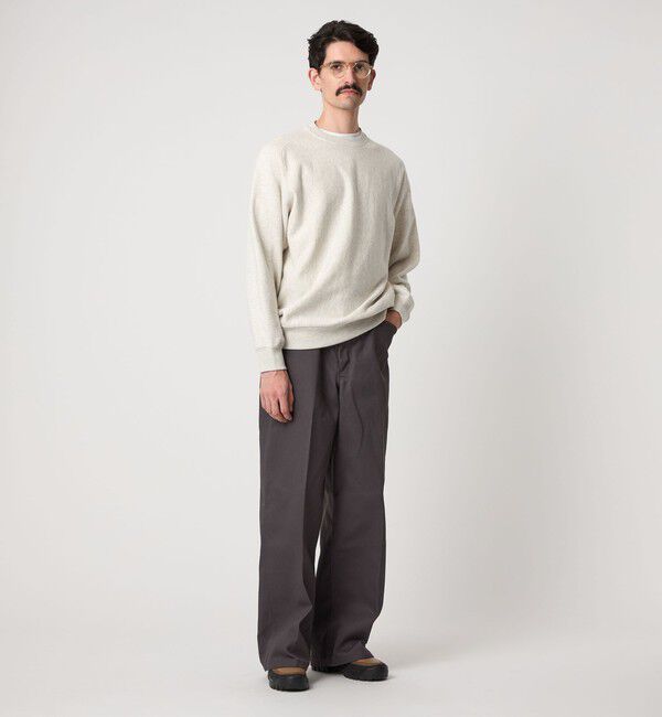 STEVEN ALAN「＜Steven Alan＞ CR ウラケ フリーダムスリーブ クルーネック スウェット」|スウェット・ジャージ|