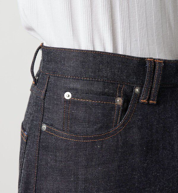 MONKEY TIME「リジッド デニム バギー パンツ」|チノ|