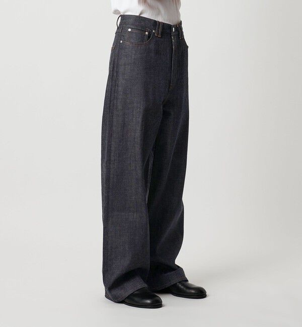 MONKEY TIME「リジッド デニム バギー パンツ」|チノ|