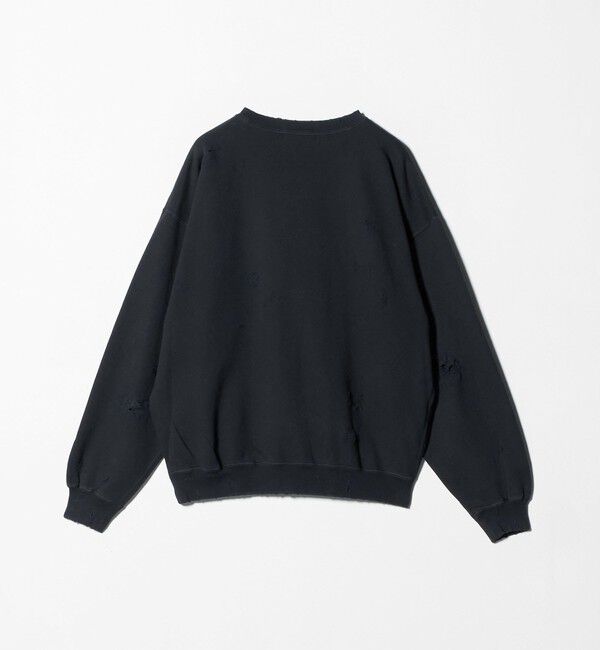 MONKEY TIME「フレンチテリー ディストレスト クルーネック」|Tシャツ・カットソー|