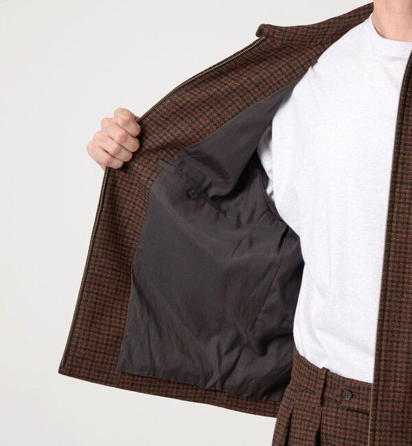 STEVEN ALAN「＜Steven Alan＞ ブリティッシュチェック ワーク ブルゾン」|ブルゾン・スタジャン|