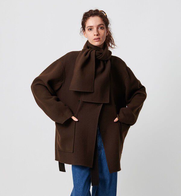 ATTISESSION「＜ATTISESSION＞リバーシブル ベルト コート」|その他|MD.BROWN