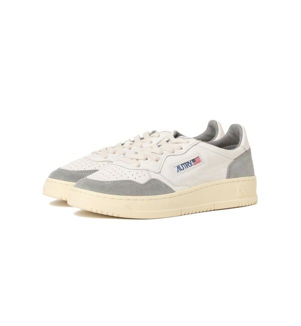 Demi-Luxe BEAMS 「AUTRY / MEDALIST LOW レザースエード コンビ スニーカー」|スニーカー|
