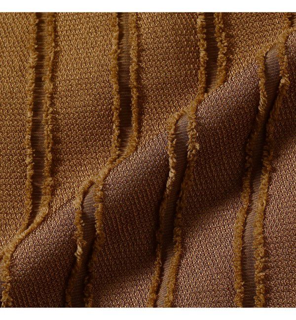 Ray BEAMS 「ストライプ ジャカード ワイド パンツ」|チノ|