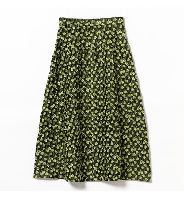 Ray BEAMS 「フラワー ジャカード フレア スカート」|スカート|