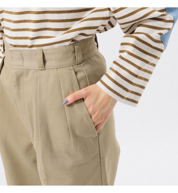 BEAMSBOY「【別注】Dickies / 2プリーツ パンツ」|チノ|