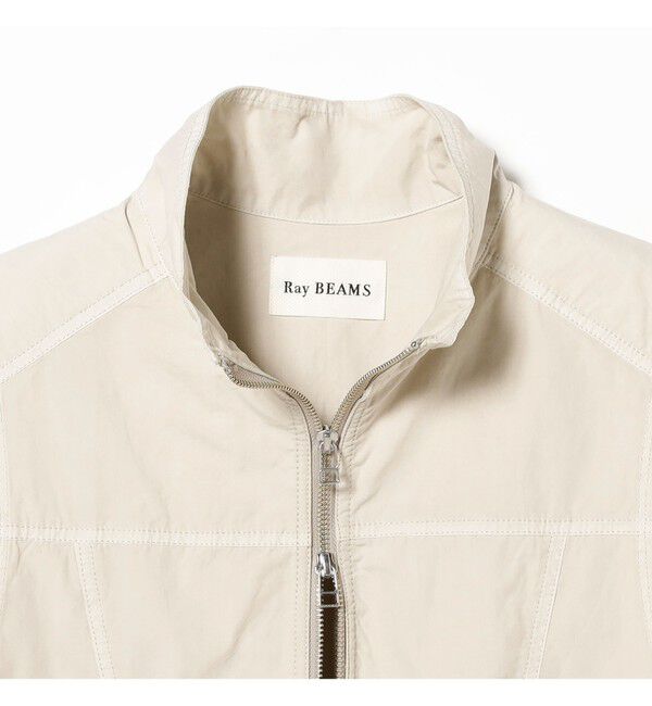 Ray BEAMS 「スタンドカラー ジップ ベスト」|ベスト・ジレ|