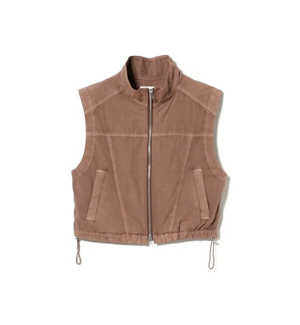 Ray BEAMS 「スタンドカラー ジップ ベスト」|ベスト・ジレ|