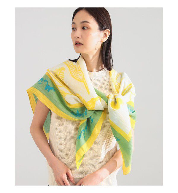 Demi-Luxe BEAMS 「ｍanipuri / フローラ ストール」|ストール|