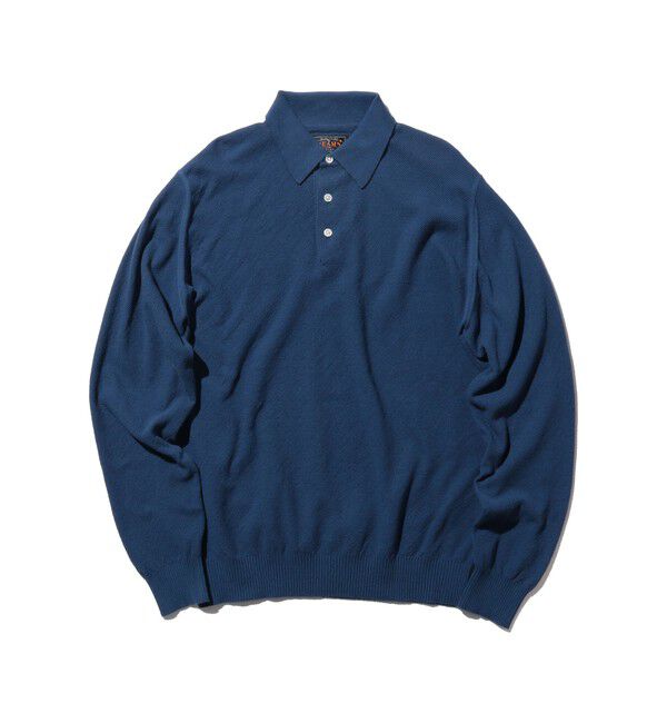 BEAMS PLUS「Knit Polo Pique 14G」|ポロシャツ|