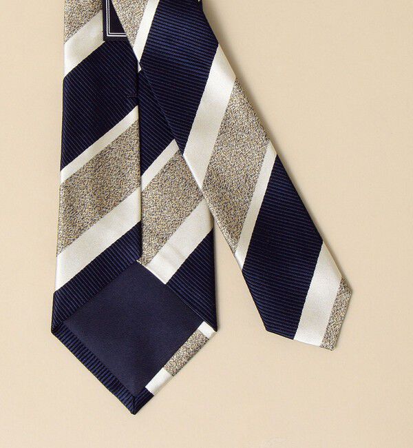 SHIPS「SHIPS: スナゴ/レップ ワイド ストライプ ネクタイ」|ネクタイ・蝶ネクタイ|