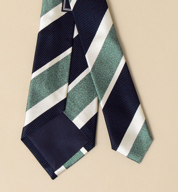 SHIPS「SHIPS: スナゴ/レップ ワイド ストライプ ネクタイ」|ネクタイ・蝶ネクタイ|