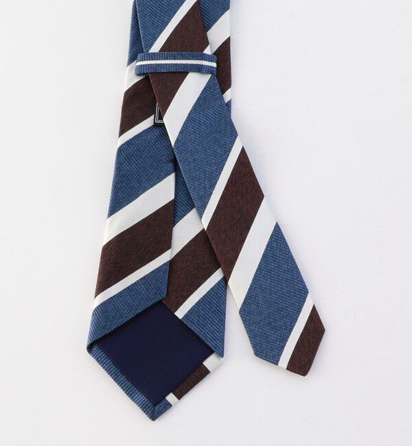 SHIPS「SHIPS: スナゴ/レップ ワイド ストライプ ネクタイ」|ネクタイ・蝶ネクタイ|