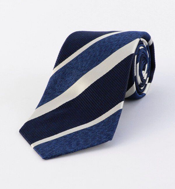 SHIPS「SHIPS: スナゴ/レップ ワイド ストライプ ネクタイ」|ネクタイ・蝶ネクタイ|
