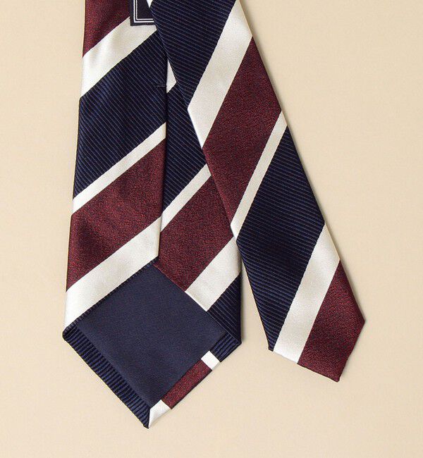 SHIPS「SHIPS: スナゴ/レップ ワイド ストライプ ネクタイ」|ネクタイ・蝶ネクタイ|