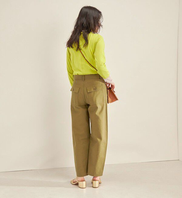 SHIPS for women「【SHIPS別注】Odub:〈洗濯機可能〉ミリタリー ワイド パンツ◇」|その他|