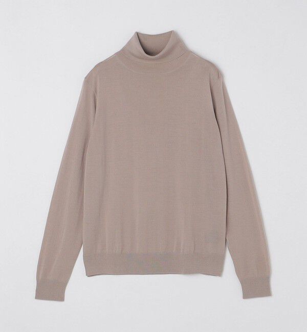 SHIPS「SHIPS: HANDFRAME 16ゲージ タートルネック ニット」|ニット・セーター|