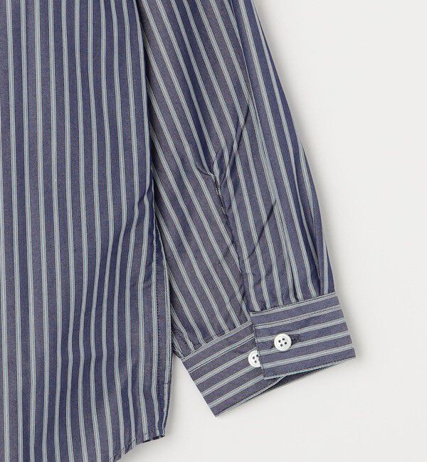 SHIPS any「SHIPS any: オーバーサイズ レギュラーカラー チェック／ストライプ 長袖 シャツ◇」|シャツ・ブラウス|