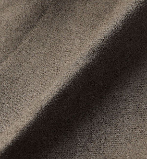 SHIPS「BENCH MARKING SHIRT: スキッパー ポリエステル フェイクスエード シャツ」|シャツ・ブラウス|