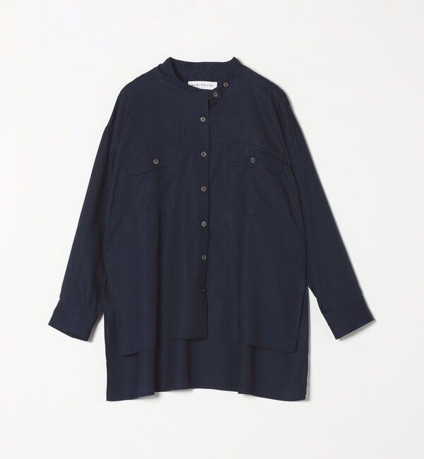 quaranciel「quaranciel:〈手洗い可能〉ドレッシー ワーク ポケット シャツ」|シャツ・ブラウス|