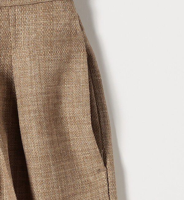 quaranciel「quaranciel: バスケット ハイウエスト ワイド パンツ」|その他|